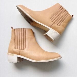 LOEFFLER RANDALL FITZ CHELSEA
BOOTS Booties Heeled Tan Country Western